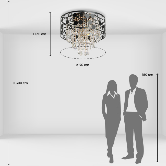 Потолочная люстра De Markt Бриз 111018405 Потолочная люстра De Markt Бриз 111018405