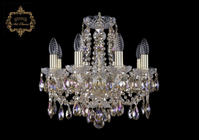 Подвесная люстра Art Classic 11.21.8.141.Gd.Sp.R801 Подвесная люстра Art Classic 11.21.8.141.Gd.Sp.R801