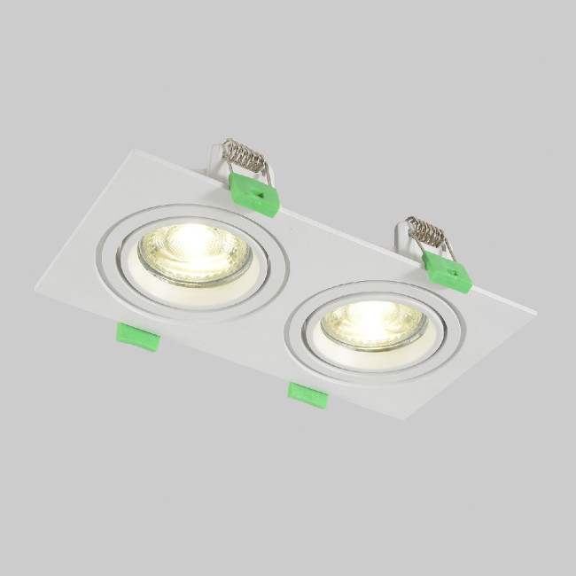 Встраиваемый светильник Crystal Lux CLT 002C2 WH V2 Встраиваемый светильник Crystal Lux CLT 002C2 WH V2