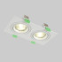 Встраиваемый светильник Crystal Lux CLT 002C2 WH V2 Встраиваемый светильник Crystal Lux CLT 002C2 WH V2