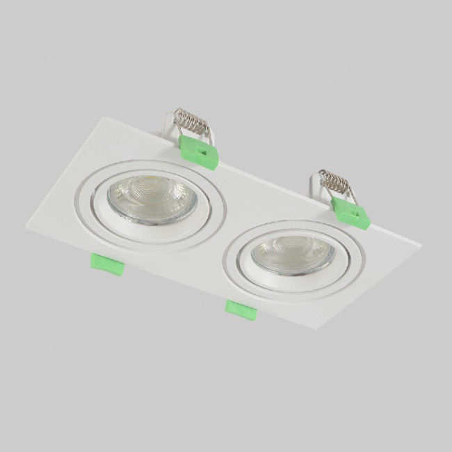 Встраиваемый светильник Crystal Lux CLT 002C2 WH V2 Встраиваемый светильник Crystal Lux CLT 002C2 WH V2