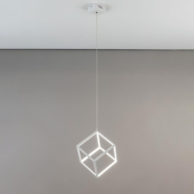 Подвесной светодиодный светильник Citilux Куб CL719200 Подвесной светодиодный светильник Citilux Куб CL719200