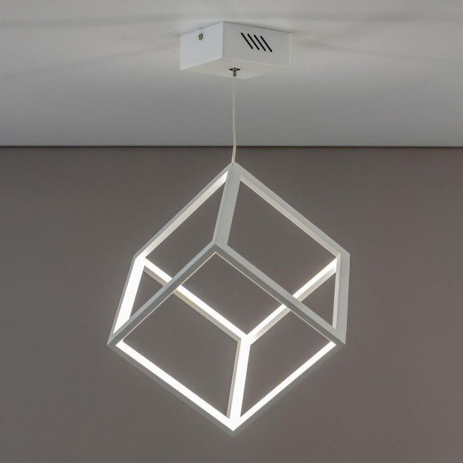 Подвесной светодиодный светильник Citilux Куб CL719200 Подвесной светодиодный светильник Citilux Куб CL719200