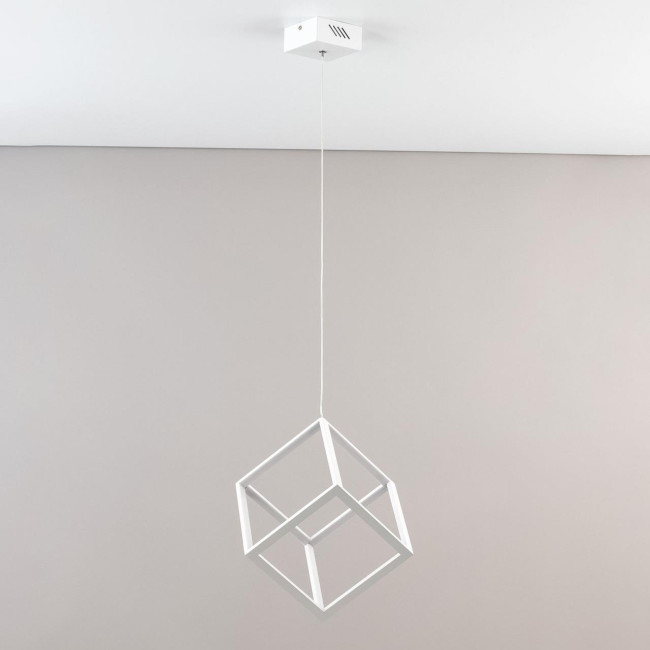 Подвесной светодиодный светильник Citilux Куб CL719200 Подвесной светодиодный светильник Citilux Куб CL719200