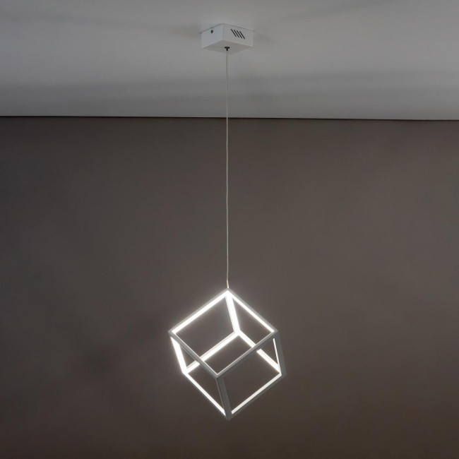 Подвесной светодиодный светильник Citilux Куб CL719200 Подвесной светодиодный светильник Citilux Куб CL719200