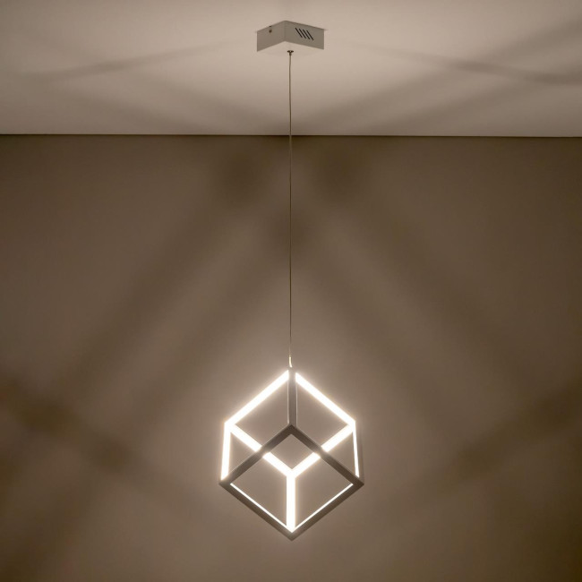 Подвесной светодиодный светильник Citilux Куб CL719200 Подвесной светодиодный светильник Citilux Куб CL719200