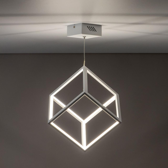 Подвесной светодиодный светильник Citilux Куб CL719200 Подвесной светодиодный светильник Citilux Куб CL719200