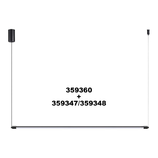 Корпус накладной с драйвером для подвесного горизонтального монтажа светильников Novotech Konst Vitz 359360 Корпус накладной с драйвером для подвесного горизонтального монтажа светильников Novotech Konst Vitz 359360