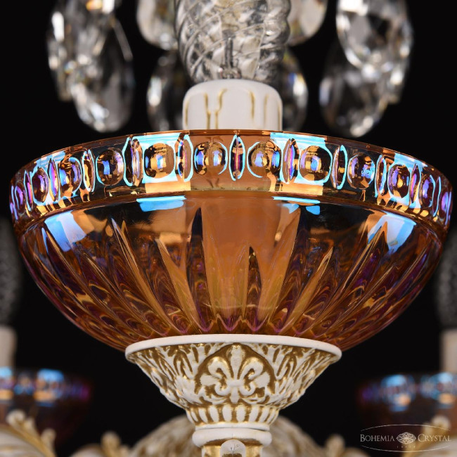 Подвесная люстра Bohemia Ivele Crystal AL79101/10+5/250/2D A WMG P Shampan/M-1G Подвесная люстра Bohemia Ivele Crystal AL79101/10+5/250/2D A WMG P Shampan/M-1G