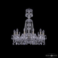 Подвесная люстра Bohemia Ivele Crystal 1402/12/240/XL-73 Pa Подвесная люстра Bohemia Ivele Crystal 1402/12/240/XL-73 Pa