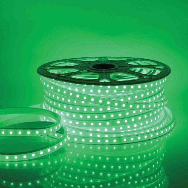 Светодиодная лента Apeyron 220В СТ 10Вт/м smd5050 60д/м IP65 50м RGB 10-64 Светодиодная лента Apeyron 220В СТ 10Вт/м smd5050 60д/м IP65 50м RGB 10-64