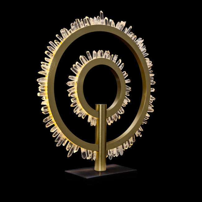 Настольная лампа MT20020154-2A satin gold Настольная лампа MT20020154-2A satin gold