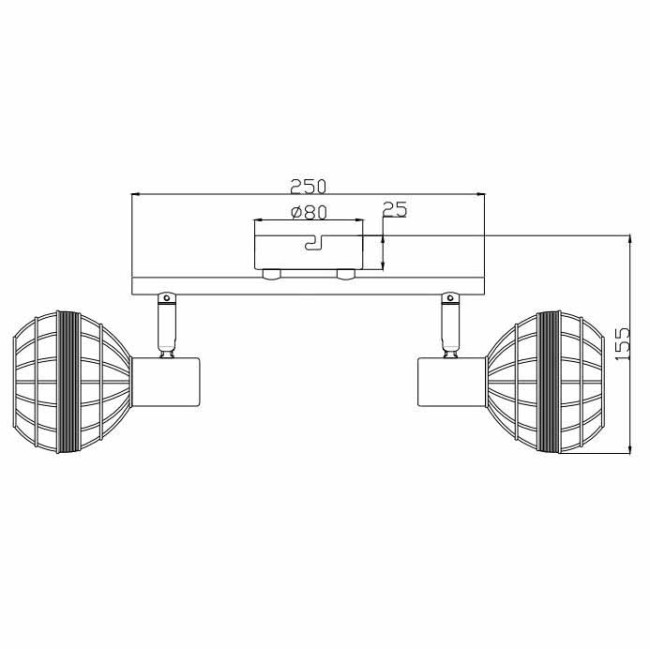 Спот Rivoli Fedora 7033-702 Б0047140 Спот Rivoli Fedora 7033-702 Б0047140