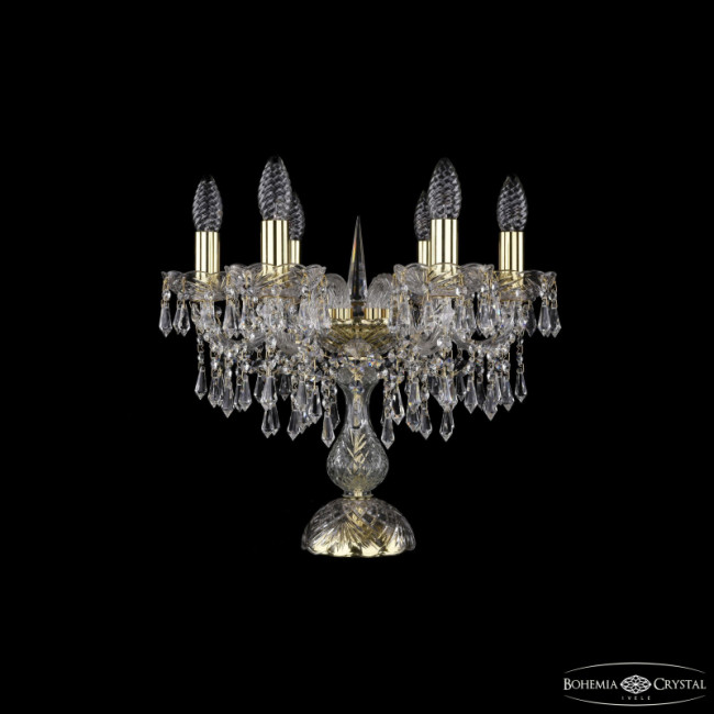 Настольная лампа Bohemia Ivele Crystal 1403L/6/141-39 G Настольная лампа Bohemia Ivele Crystal 1403L/6/141-39 G
