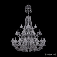 Подвесная люстра Bohemia Ivele Crystal 1409/20+10+5/530/XL-203/3d Ni