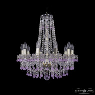 Подвесная люстра Bohemia Ivele Crystal 1410/10/195/h-60 G V7010 Подвесная люстра Bohemia Ivele Crystal 1410/10/195/h-60 G V7010