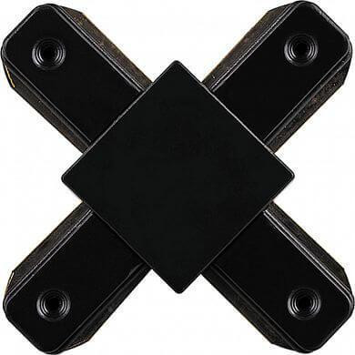 Коннектор Х-образный для шинопровода Feron LD1002 10331 Коннектор Х-образный для шинопровода Feron LD1002 10331