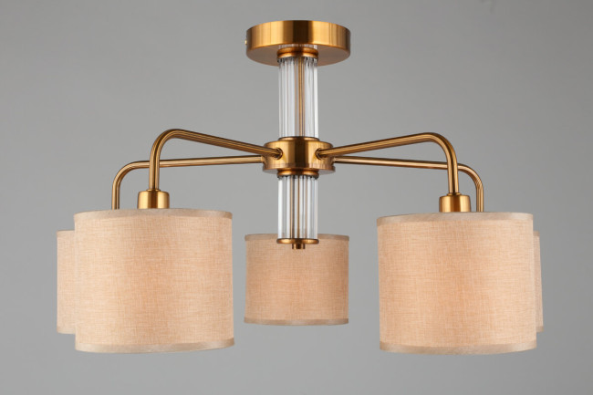 Люстра на штанге Omnilux OML-56907-05 Люстра на штанге Omnilux OML-56907-05