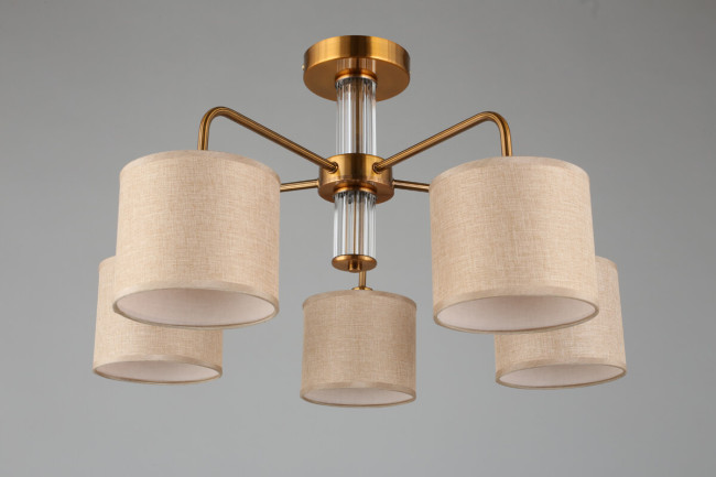 Люстра на штанге Omnilux OML-56907-05 Люстра на штанге Omnilux OML-56907-05