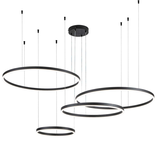 Подвесная люстра Indigo Galass 14001/4P Black V000034L Подвесная люстра Indigo Galass 14001/4P Black V000034L