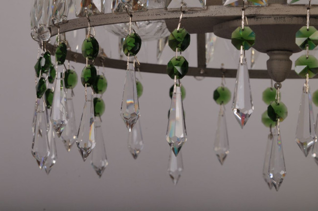 Подвесная люстра Abrasax L.7392-5GR (GREEN) Подвесная люстра Abrasax L.7392-5GR (GREEN)