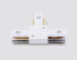 Коннектор Т-образный Ambrella Light Standard 220V GL7167 Коннектор Т-образный Ambrella Light Standard 220V GL7167
