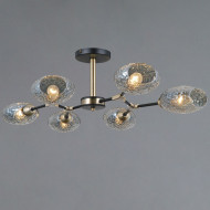 Люстра на штанге Illumico IL0272-6CSQ-25 BK AB TRENTO