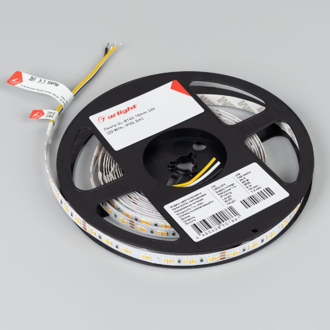 Светодиодная лента Arlight UL-A140-10mm 24V Day-MIX (20 W/m, IP20, 5m) 052835 Светодиодная лента Arlight UL-A140-10mm 24V Day-MIX (20 W/m, IP20, 5m) 052835
