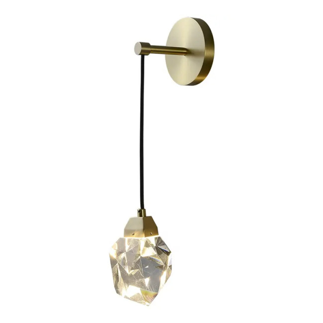 Бра DeLight Collection Crystal rock II 9701W brass Бра DeLight Collection Crystal rock II 9701W brass