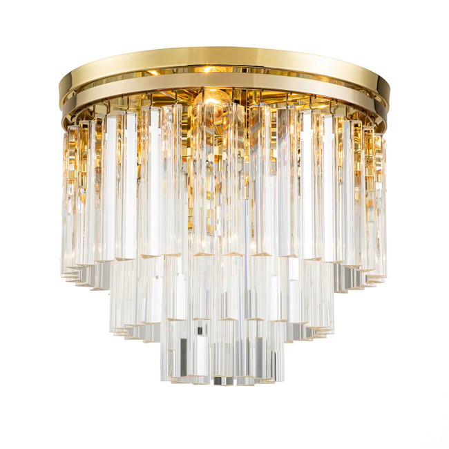 Потолочный светильник Odeon 5 gold/clear Потолочный светильник Odeon 5 gold/clear