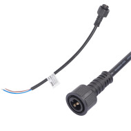 Провод для подключения в линию прожекторов Uniel UCX-LD2/L52-0.25M/M7 DC24V BLACK UL-00009503