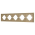 Рамка пластиковая на 5 постов Arlight FRM-TENDO-SFPL-5-GD 054658