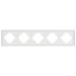 Рамка пластиковая на 5 постов Arlight FRM-TENDO-SFPL-5-GD 054658