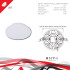 Встраиваемый светильник Reluce 70605-9.0-001OL LED12W WH 4000K Встраиваемый светильник Reluce 70605-9.0-001OL LED12W WH 4000K