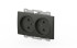 Розетка двухместная без заземления ELBI Zena Vega 609-011100-908 Розетка двухместная без заземления ELBI Zena Vega 609-011100-908