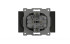 Розетка двухместная без заземления ELBI Zena Vega 609-011100-908 Розетка двухместная без заземления ELBI Zena Vega 609-011100-908