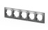 Рамка пятиместная ELBI Vega 510-011000-250 Рамка пятиместная ELBI Vega 510-011000-250
