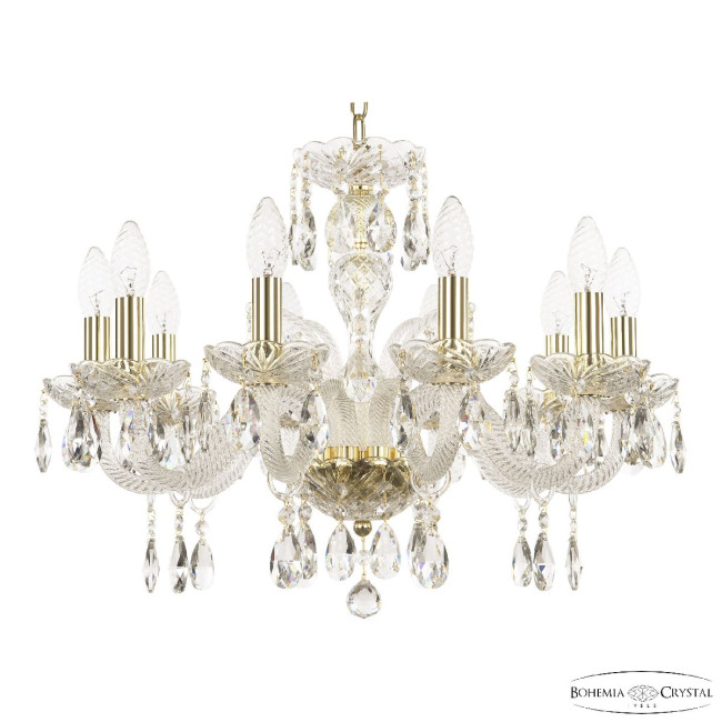 Подвесная люстра Bohemia Ivele Crystal 118/10/195 G Подвесная люстра Bohemia Ivele Crystal 118/10/195 G