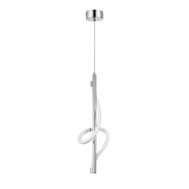 Подвесной светильник Indigo Intreccio 14025/1P Chrome V000145L Подвесной светильник Indigo Intreccio 14025/1P Chrome V000145L