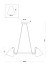 Подвесная люстра Freya Falke Market FR8001PL-05WG Подвесная люстра Freya Falke Market FR8001PL-05WG