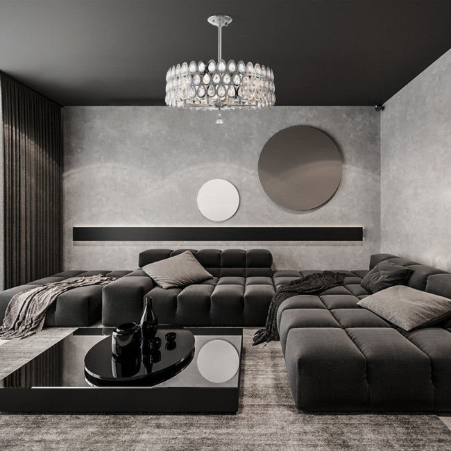 Люстра на штанге Arte Milano Sorrento 371019/8/300/580 CR