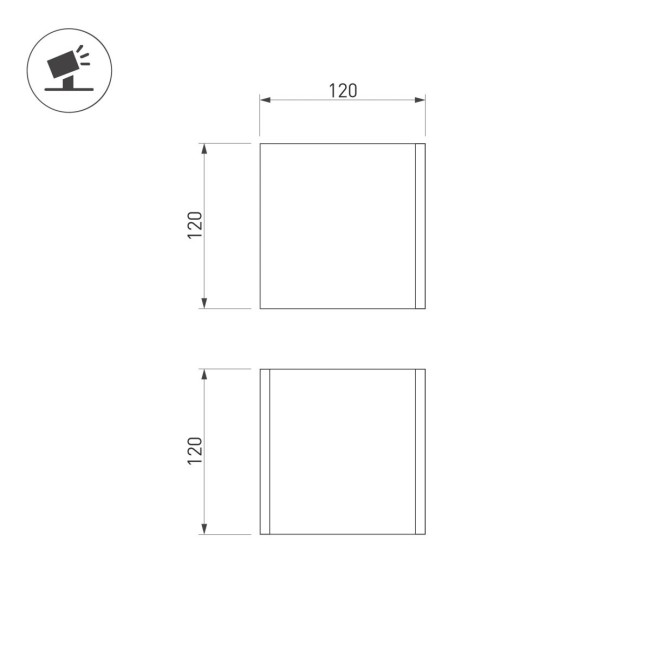 Уличный настенный светильник Arlight LGD-PERAN-WALL-S120x120-6W Warm3000 (Beige red, 0-80 deg, 230V) (IP65 Бетон) 061761 Уличный настенный светильник Arlight LGD-PERAN-WALL-S120x120-6W Warm3000 (Beige red, 0-80 deg, 230V) (IP65 Бетон) 061761