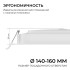 Встраиваемая светодиодная панель Apeyron 3 ССT 06-168