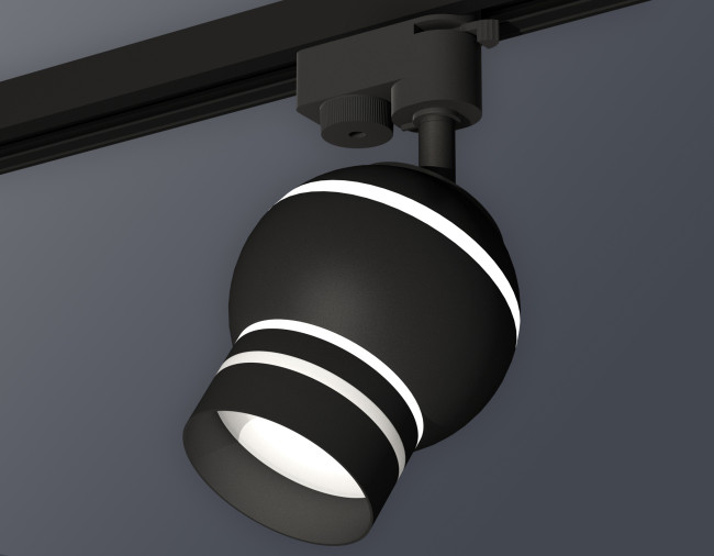 Трековый однофазный светильник с подсветкой Ambrella Light Track System XT1102065 (A2521, C1102, N7142)