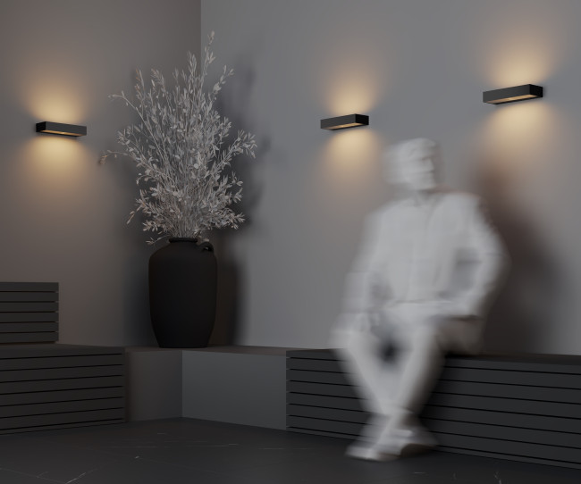 Уличный настенный светильник Maytoni Lot O428WL-L20GF3K