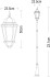 Садово-парковый светильник Arte Lamp Genova A1207PA-1BN Садово-парковый светильник Arte Lamp Genova A1207PA-1BN