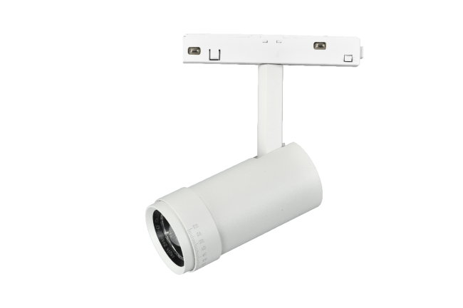 Трековый магнитный светильник iLedex Vision ZOOM 4822-020-D47-10W-10/60DG-4000K-WH