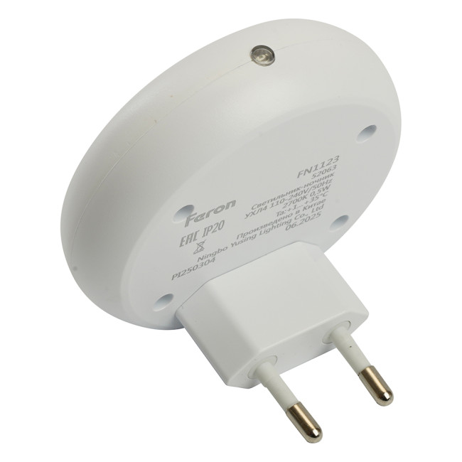 Ночник Feron FN1123 0,5W 52063 Ночник Feron FN1123 0,5W 52063