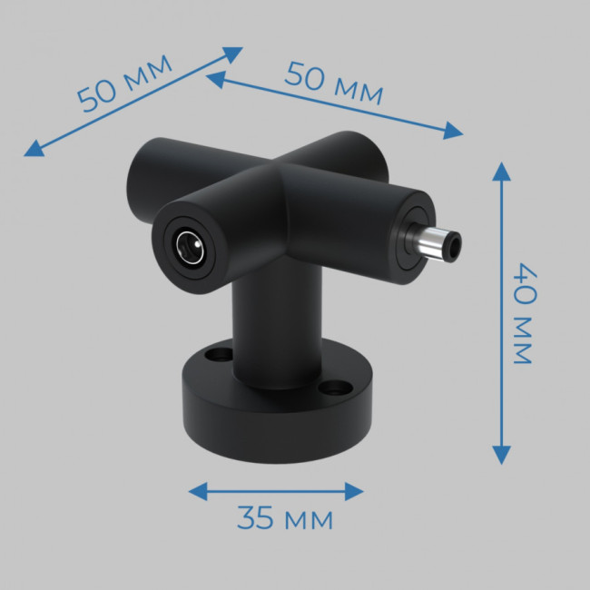 X-соединитель IMEX Thin & Smart IL.0060.4010-BK X-соединитель IMEX Thin & Smart IL.0060.4010-BK