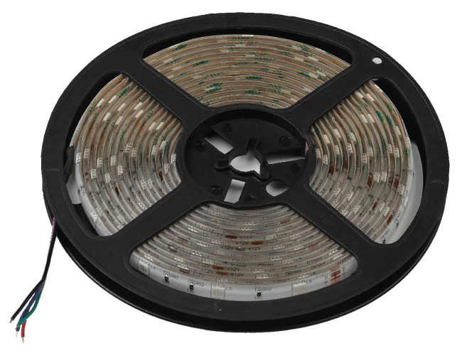 Светодиодная лента Эра 12В 5050 7,2Вт/м RGB 5м IP65 LS5050-7,2-30-12-RGB-IP65-2year-5m KU-5050AD-30D-RGB Б0044121 Светодиодная лента Эра 12В 5050 7,2Вт/м RGB 5м IP65 LS5050-7,2-30-12-RGB-IP65-2year-5m KU-5050AD-30D-RGB Б0044121